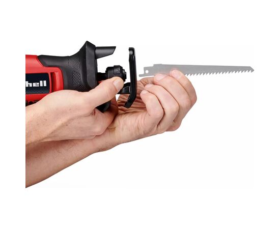Сабельная пила Einhell TE-AP 18/13 Li – Solo PXC 18V, 50мм, ход 13мм (без АКБ и ЗУ) (4326315), изображение 5 Сабельная пила Einhell TE-AP 18/13 Li – Solo PXC 18V, 50мм, ход 13мм (без АКБ и ЗУ) (4326315), изображение 5
