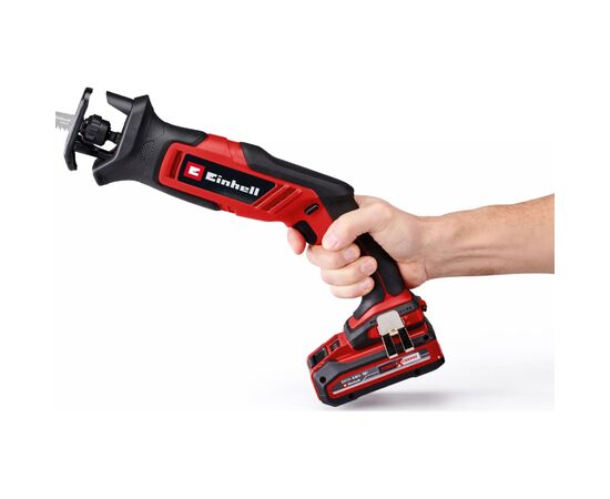 Сабельная пила Einhell TE-AP 18/13 Li – Solo PXC 18V, 50мм, ход 13мм (без АКБ и ЗУ) (4326315), изображение 6 Сабельная пила Einhell TE-AP 18/13 Li – Solo PXC 18V, 50мм, ход 13мм (без АКБ и ЗУ) (4326315), изображение 6