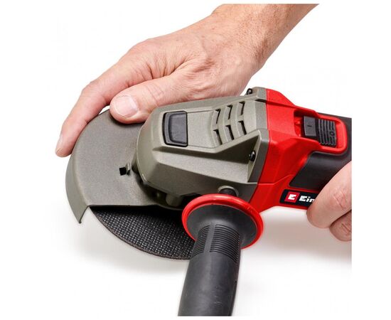 Шлифовальная машина Einhell TE-AG 125/1010 125мм, 12000об/мин (4430985), изображение 6 Шлифовальная машина Einhell TE-AG 125/1010 125мм, 12000об/мин (4430985), изображение 6