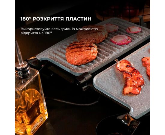Электрогриль Cecotec RocknGrill 1500 Stone Ceramic Mix&Grill (CCTC-03194), изображение 12