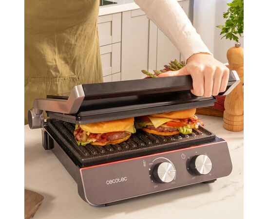 Электрогриль Cecotec Rock''nGrill Blaze Neon (CCTC-08054), изображение 10 Электрогриль Cecotec Rock''nGrill Blaze Neon (CCTC-08054), изображение 10