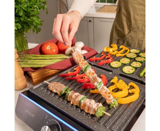 Электрогриль Cecotec Rock''nGrill Blaze Neon (CCTC-08054), изображение 11 Электрогриль Cecotec Rock''nGrill Blaze Neon (CCTC-08054), изображение 11