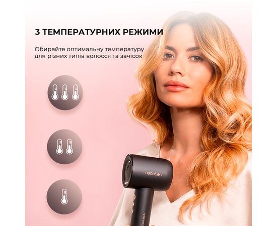 Фен Cecotec IoniCare Rockstar Nano IonTech (CCTC-04454), изображение 6 Фен Cecotec IoniCare Rockstar Nano IonTech (CCTC-04454), изображение 6