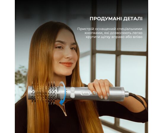 Фен-щетка Cecotec CeramicCare 6in1 Gyro (CCTC-01000), изображение 8 Фен-щетка Cecotec CeramicCare 6in1 Gyro (CCTC-01000), изображение 8