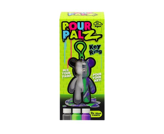 Набор для творчества ToyMonster Pour Palz Флюид Арт - Брелок Мишка (GS-G08162), изображение 11
