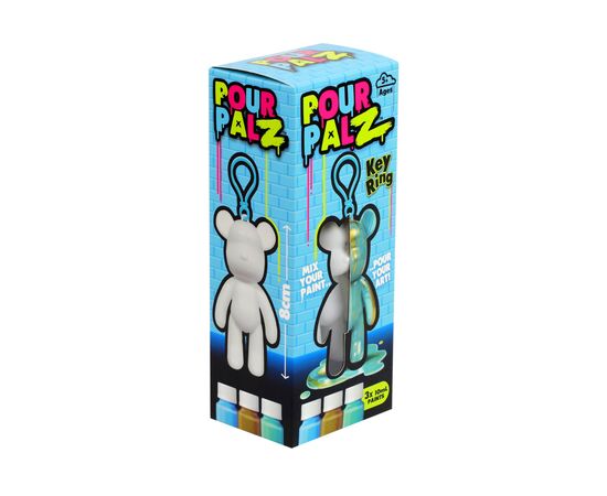 Набор для творчества ToyMonster Pour Palz Флюид Арт - Брелок Мишка (GS-G08162), изображение 6