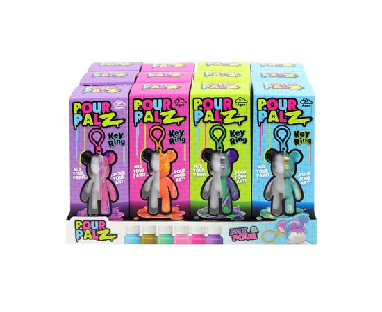 Набір для творчості ToyMonster Pour Palz Флюїд Арт - Брелок Ведмедик (GS-G08162)