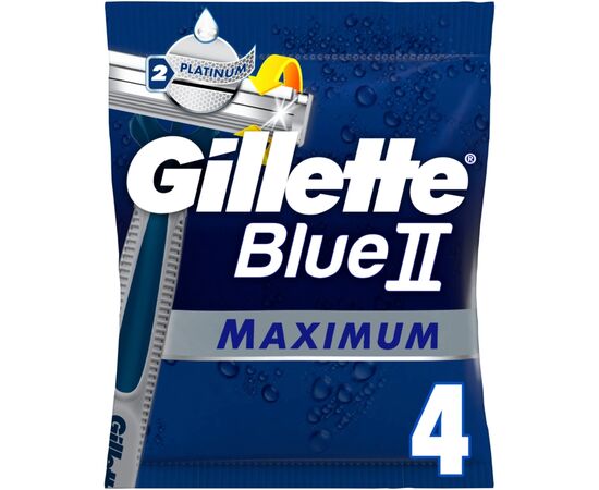 Бритва Gillette Blue 2 Maximum 4 шт. (8700216174466)