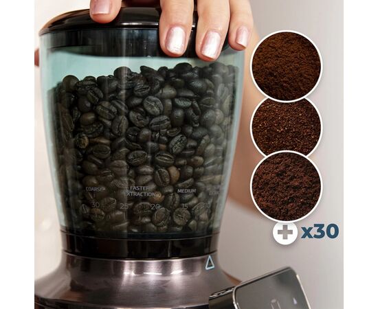 Кофемолка Cecotec SteelMill Touch (CCTC-01805), изображение 7 Кофемолка Cecotec SteelMill Touch (CCTC-01805), изображение 7