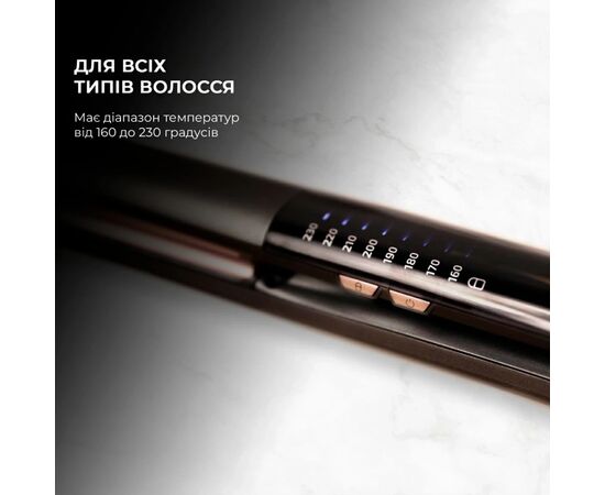 Выпрямитель для волос Cecotec RitualCare 1200 HidraProtect Titanium Ion Touch (CCTC-03405), изображение 9 Выпрямитель для волос Cecotec RitualCare 1200 HidraProtect Titanium Ion Touch (CCTC-03405), изображение 9