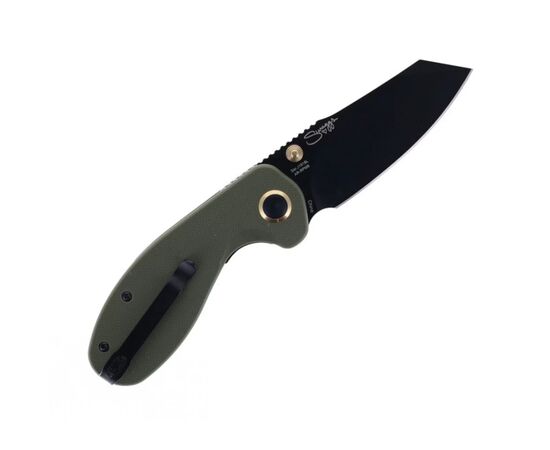 Нож CJRB Maileah Large Black Blade Green (J1918L-BGN), изображение 6 Нож CJRB Maileah Large Black Blade Green (J1918L-BGN), изображение 6