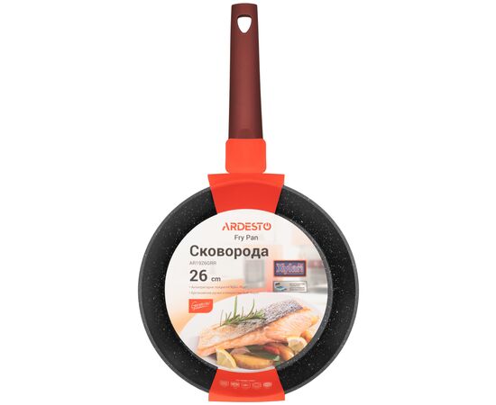 Сковорода Ardesto Gemini Molise 26 см Red (AR1926GRR), изображение 3 Сковорода Ardesto Gemini Molise 26 см Red (AR1926GRR), изображение 3