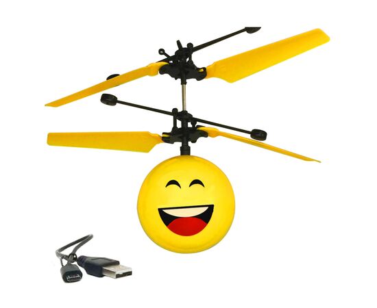 Интерактивная игрушка UFT Летающий смайлик Fly Smile 5 (Smile5), изображение 2 Интерактивная игрушка UFT Летающий смайлик Fly Smile 5 (Smile5), изображение 2