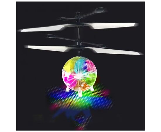 Интерактивная игрушка UFT Магический летающий шар с LED подсветкой и сенсорным управлением (UFTFly10), изображение 2 Интерактивная игрушка UFT Магический летающий шар с LED подсветкой и сенсорным управлением (UFTFly10), изображение 2