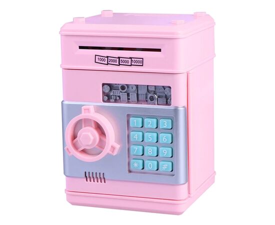 Интерактивная игрушка UFT сейф-копилка музыкальная с электронным купюроприемником Cashbox Pink (UFTCashboxPink), изображение 3 Интерактивная игрушка UFT сейф-копилка музыкальная с электронным купюроприемником Cashbox Pink (UFTCashboxPink), изображение 3