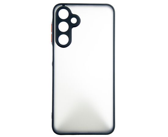 Чехол для мобильного телефона Dengos Samsung Galaxy A16 Matte + glass (Black) (DG-KM-133), изображение 2 Чехол для мобильного телефона Dengos Samsung Galaxy A16 Matte + glass (Black) (DG-KM-133), изображение 2