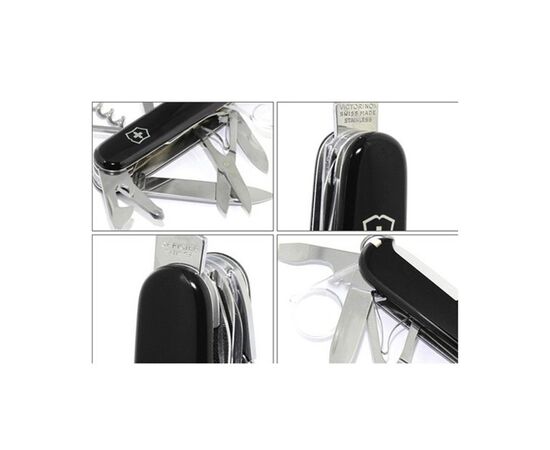 Нож Victorinox Explorer 91 мм Чорний (1.6705.3), изображение 3 Нож Victorinox Explorer 91 мм Чорний (1.6705.3), изображение 3