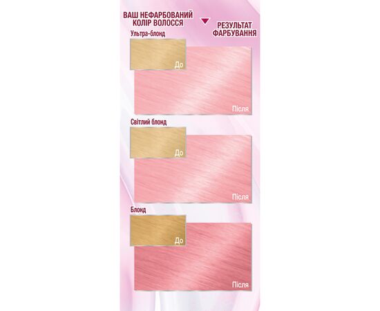 Фарба для волосся Garnier Color Sensation The Vivids 10.22 - Рожева Пастель 110 мл (3600542110730), зображення 2 Фарба для волосся Garnier Color Sensation The Vivids 10.22 - Рожева Пастель 110 мл (3600542110730), зображення 2