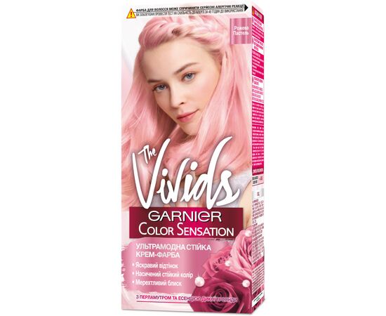 Краска для волос Garnier Color Sensation The Vivids 10.22 - Рожева Пастель 110 мл (3600542110730)