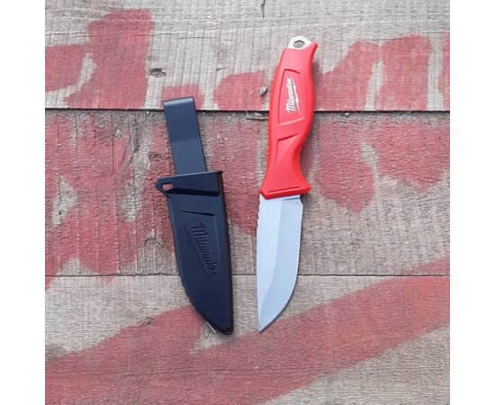 Нож Milwaukee с фиксированным лезвием (4932464828), изображение 6 Нож Milwaukee с фиксированным лезвием (4932464828), изображение 6