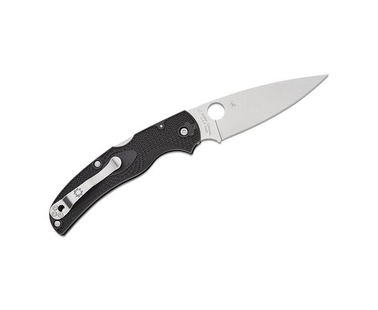 Нож Spyderco Native Chief Satin BD1N Black FRN (C244PBK), изображение 2 Нож Spyderco Native Chief Satin BD1N Black FRN (C244PBK), изображение 2