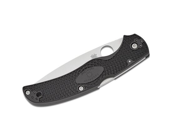 Нож Spyderco Native Chief Satin BD1N Black FRN (C244PBK), изображение 3 Нож Spyderco Native Chief Satin BD1N Black FRN (C244PBK), изображение 3