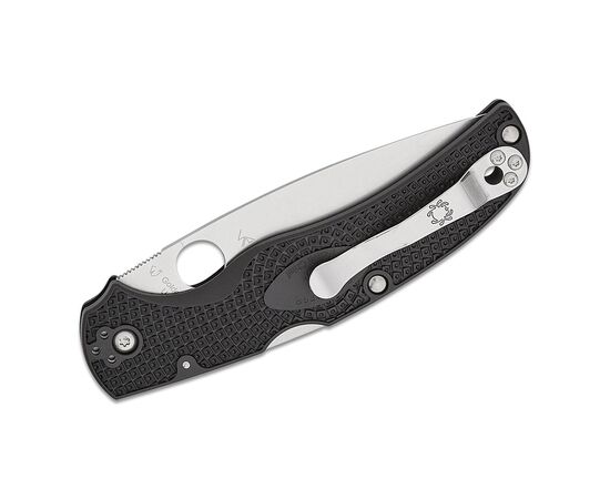 Нож Spyderco Native Chief Satin BD1N Black FRN (C244PBK), изображение 4 Нож Spyderco Native Chief Satin BD1N Black FRN (C244PBK), изображение 4