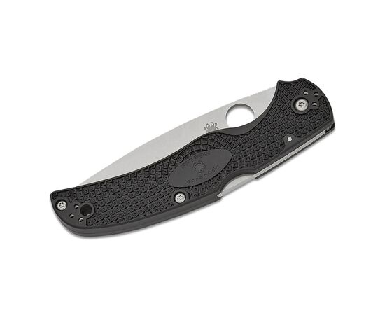 Нож Spyderco Native Chief Satin BD1N Serrated Black FRN (C244PSBK), изображение 3 Нож Spyderco Native Chief Satin BD1N Serrated Black FRN (C244PSBK), изображение 3