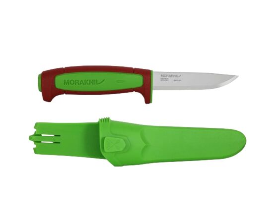 Нож Morakniv Basic 511 LE 2024 carbon steel Ivy Green/Dala Red (14281), изображение 9 Нож Morakniv Basic 511 LE 2024 carbon steel Ivy Green/Dala Red (14281), изображение 9