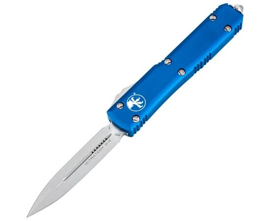 Ніж Microtech Ultratech Double Edge Stonewash Blue (122-10BL), зображення 5 Ніж Microtech Ultratech Double Edge Stonewash Blue (122-10BL), зображення 5