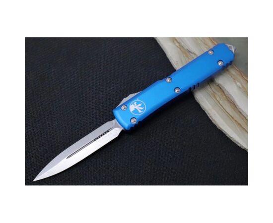 Ніж Microtech Ultratech Double Edge Stonewash Blue (122-10BL), зображення 7 Ніж Microtech Ultratech Double Edge Stonewash Blue (122-10BL), зображення 7