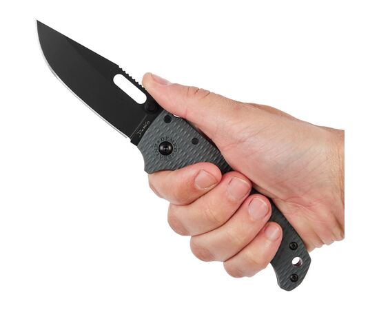 Нож Demko AD20.5 Clip Point D2 Grey Grivory (205-D2-CP-DLC), изображение 5 Нож Demko AD20.5 Clip Point D2 Grey Grivory (205-D2-CP-DLC), изображение 5