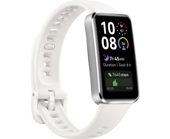 Смарт-годинник Huawei Band 10 White Metal Body (55020ELM), зображення 2 Смарт-годинник Huawei Band 10 White Metal Body (55020ELM), зображення 2