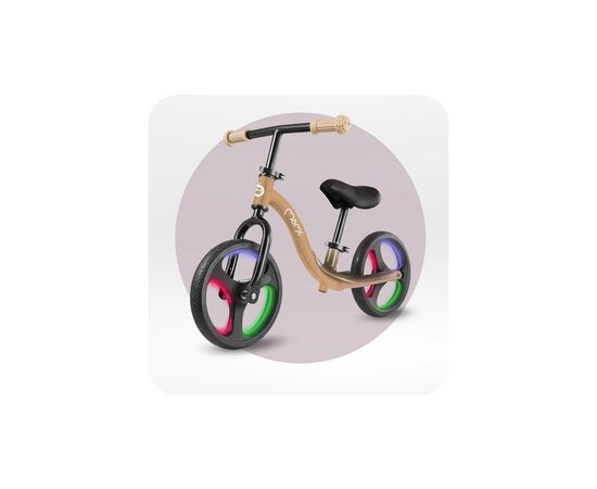 Біговел MoMi ISOKA LED beige (ROBI00076), зображення 3 Біговел MoMi ISOKA LED beige (ROBI00076), зображення 3