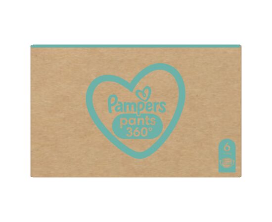 Подгузники Pampers трусики Pants Giant Размер 6 (14-19 кг) 132 шт (8006540068632), изображение 2 Подгузники Pampers трусики Pants Giant Размер 6 (14-19 кг) 132 шт (8006540068632), изображение 2