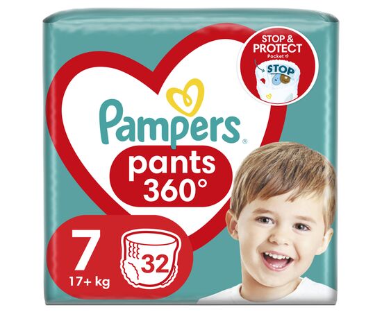 Підгузок Pampers Pants Розмір 7 (17+ кг) 32 шт (8006540374559)