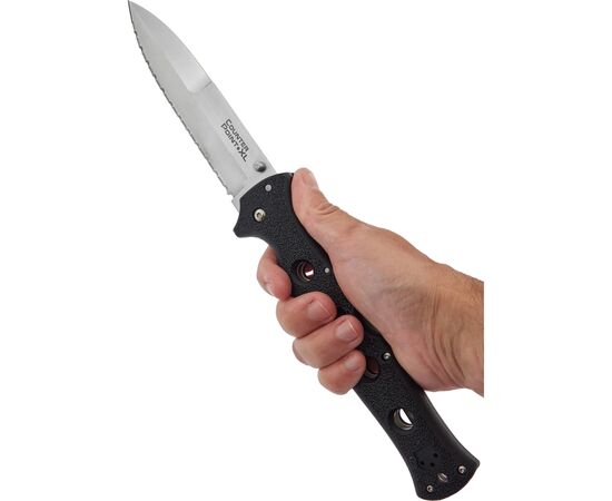 Нож Cold Steel Counter Point XL Serrated Black (CS-10AAS), изображение 5 Нож Cold Steel Counter Point XL Serrated Black (CS-10AAS), изображение 5