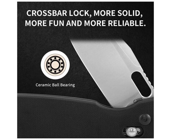 Нож CJRB Prado Black (J1936-BK), изображение 12 Нож CJRB Prado Black (J1936-BK), изображение 12