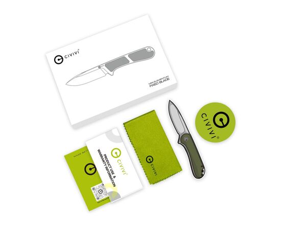 Нож Civivi Mini Elementum Fixed Blade Wood (C23010-4), изображение 8 Нож Civivi Mini Elementum Fixed Blade Wood (C23010-4), изображение 8