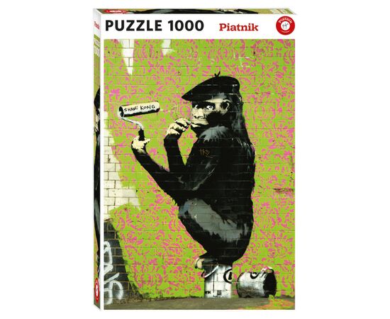 Пазл Piatnik Шимпанзе с валиком Бэнкси, 1000 элементов (PT-571343)