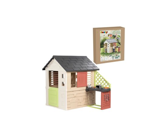 Ігровий будиночок Smoby Life Сонячний з літньою кухнею (7600810739), зображення 2