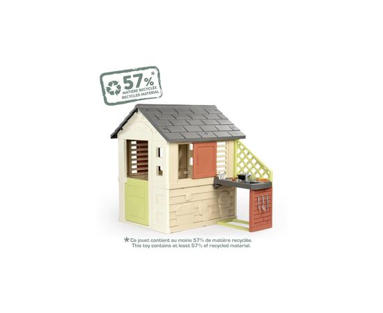 Ігровий будиночок Smoby Life Сонячний з літньою кухнею (7600810739), зображення 3