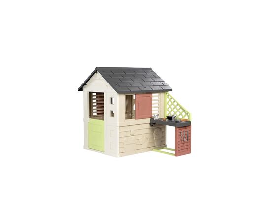 Ігровий будиночок Smoby Life Сонячний з літньою кухнею (7600810739)