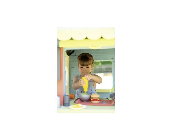 Игровой домик Smoby Life "Шеф Хаус" с кухней, кассой, наб. посуды и аксессуарами (7600810407), изображение 11 Игровой домик Smoby Life "Шеф Хаус" с кухней, кассой, наб. посуды и аксессуарами (7600810407), изображение 11