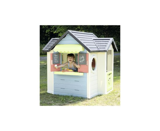 Игровой домик Smoby Life "Шеф Хаус" с кухней, кассой, наб. посуды и аксессуарами (7600810407), изображение 8 Игровой домик Smoby Life "Шеф Хаус" с кухней, кассой, наб. посуды и аксессуарами (7600810407), изображение 8