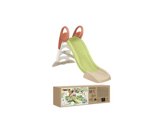 Горка Smoby Life с водным эффектом зелено-бежевая (7600820510)