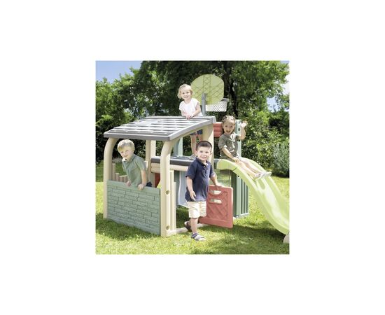 Игровая площадка Smoby Life Развлечения с баскетбольной корзиной, футбольными воротами и горкой (7600840206), изображение 6 Игровая площадка Smoby Life Развлечения с баскетбольной корзиной, футбольными воротами и горкой (7600840206), изображение 6