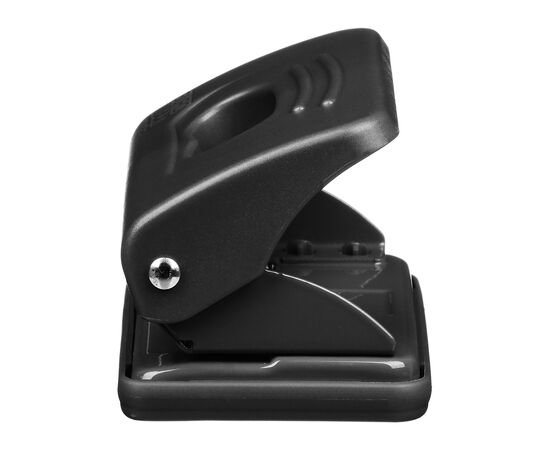 Дырокол Buromax пластиковый, до 10 листов, 120 х 58 х 59 мм, черный (BM.4015-01), изображение 3