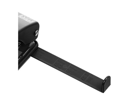 Дырокол Buromax пластиковый, до 10 листов, 120 х 58 х 59 мм, черный (BM.4015-01), изображение 6