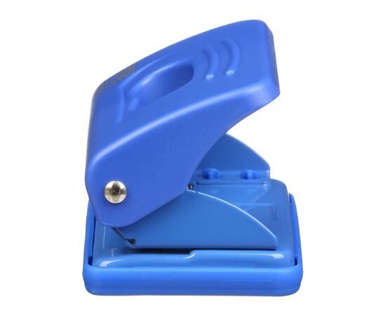 Дырокол Buromax пластиковый, до 10 листов, 120 х 58 х 59 мм, синий (BM.4015-02), изображение 3 Дырокол Buromax пластиковый, до 10 листов, 120 х 58 х 59 мм, синий (BM.4015-02), изображение 3